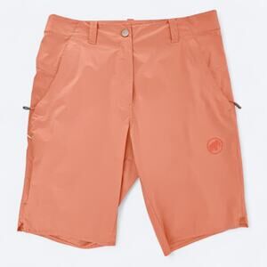 Mammut Runbold Hiking UPF Shorts in Melon Women's 8 Lightweight Stretch Gorpcore